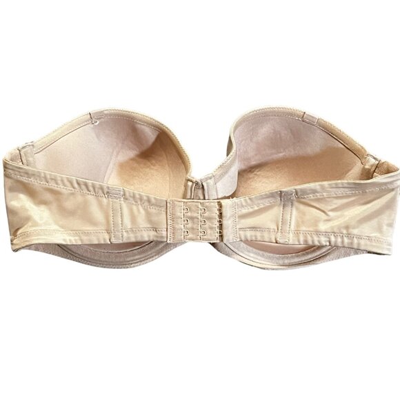 Wacoal Red Carpet Full Figure Underwire Strapless Bra 854119 Size 36DDD - Picture 4 of 5